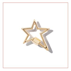 NWOT Marla Aaron 14k Yellow Gold Starlock